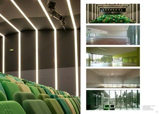 -   La salle de spectacle 150 places
                         -   Une salle de danse
                         -   Une salle polyvalente
                         -   Une seconde salle de danse
La salle de spectacles   -   Le hall avec vue sur la Seine

52                                                              53
 