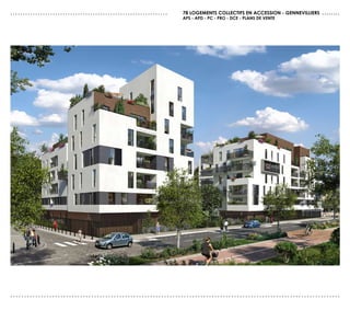 ...............................................................   78 logements collectifs en accession - gennevilliers . . . . . . . .
                                                                  aps - apd - pc - pro - dce - plans de vente




......................................................................................................................
 