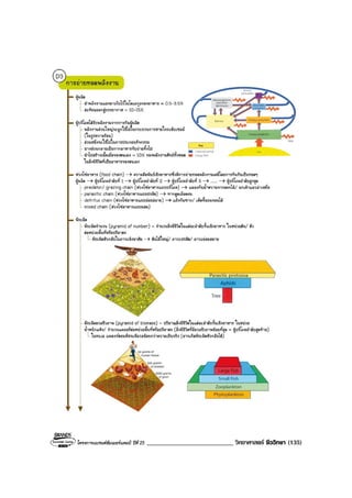 โครงการแบรนดซัมเมอรแคมป ปที่ 25 ___________________________ วิทยาศาสตร ชีววิทยา (135)
 