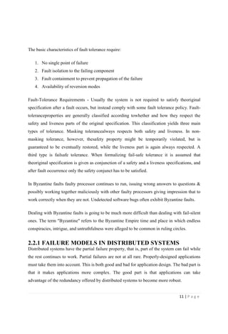 Fault Tolerance token Based Algorithm | PDF