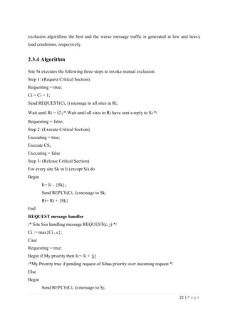 Fault Tolerance token Based Algorithm | PDF