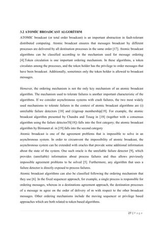Fault Tolerance token Based Algorithm | PDF