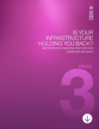 3
ebook
Is your
infrastructure
holding you back?
Get the facts to make the most-informed
investment decisions
0 COVER0.01 COVER
 