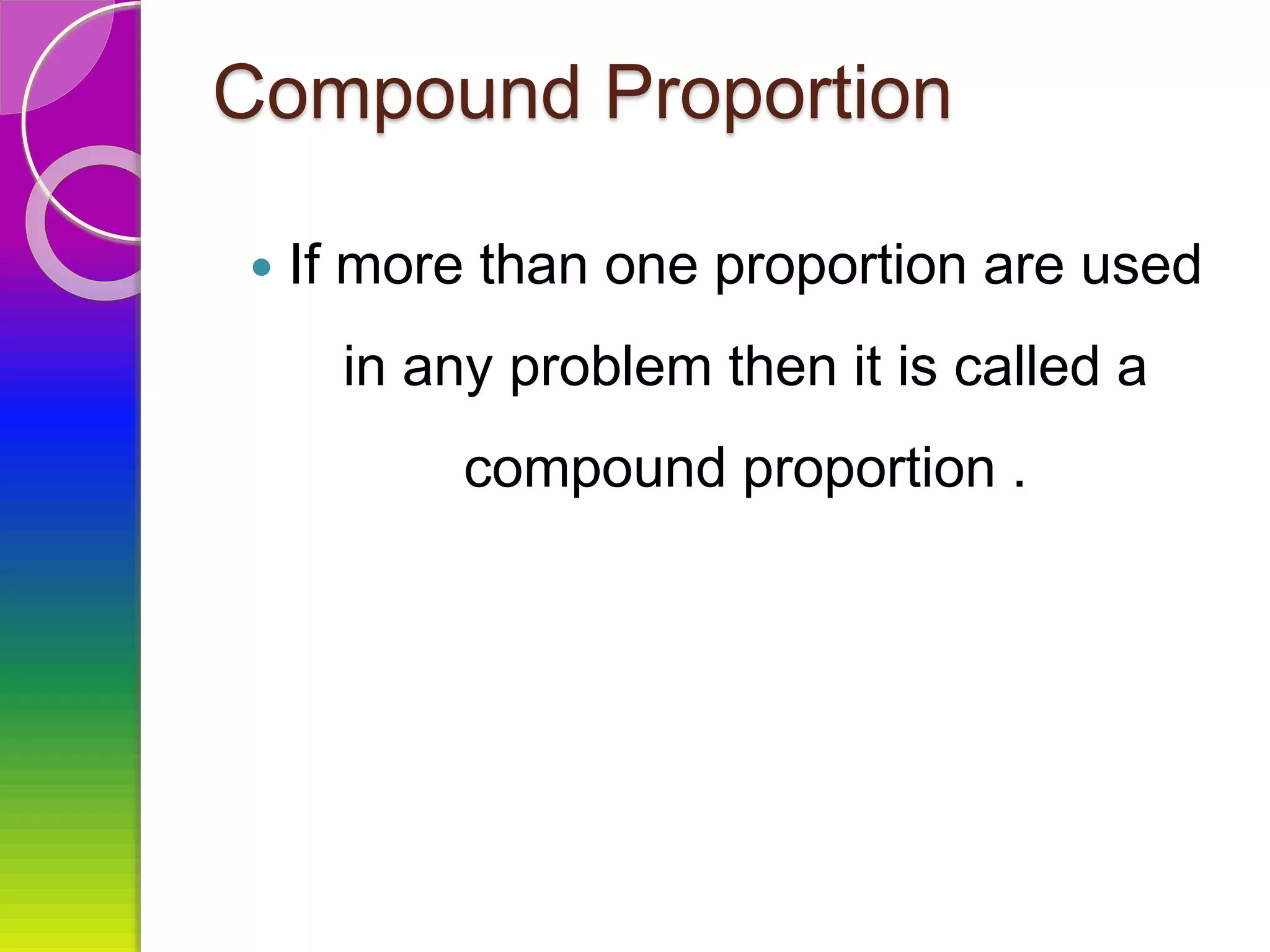 Proportion and its types, mathematics 8 | PPTX
