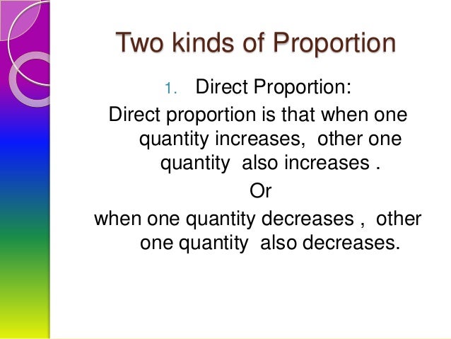 Proportion and its types, mathematics 8