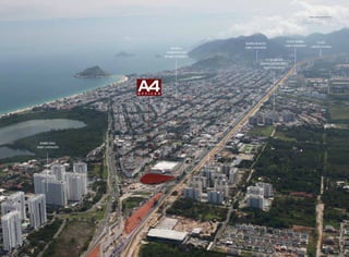 BARRA BALI
4000 UNIDADES
RECREIO
SUBZONA A20
40 000 UNIDADES
BARRA FAMILY
1700 UNIDADES
LE QUARTIER
JARDIM DO RECREIO
1000 UNIDADES
NOVA BARRA
1200 UNIDADES
BARRA BONITA
3000 UNIDADES
TUNEL
GROTA FUNDA
Imagem aérea da Barra da Tijuca
 