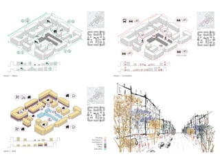 Sector 1 - Nature Sector 1 - Connectivity
Sector 1 - Built
A - A
Sector 1
Sector 1
Sector 1
Pedestrian permeability
A
A
A
A
A
A
B
B
B
B
B
B
A - A
A - A
B - B
B - B
B - B
Commerce 2
Housing
Office
Education
Commerce 1
Cultural
 