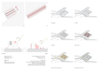 Circulations
Volumetric Interior patios
Solar path and green houses Protection from the wind
Footprint
Latitude: 52o22 ́22”
Temperature: 1o to 20o
Sun hours 8h - 16h
Project DNA
Patios
Row houses (separate entry)
Harbour (proximity to water)
Context adjustments Lat.: 64o08 ́07”
Temperature: -9o to 12o
Sun hours 4h - 21h
Project DNA
All facing south (maximum sun exposure)
Patios as green houses (winter and summer gardens)
Maintain row houses (separate entry)
Harbour proximity to water for working reasons
Tilted roofs for snow and maximum sun exposure
amsterdam reykjavik
N N
S
Winter sun
Winter sun
S
u
m
m
e
r
s
u
n
S
u
m
m
e
r
s
u
n
S
 
