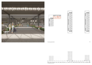 Housing general plan
Longitudinal section
 