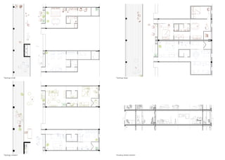 Tipology small
Tipology medium Housing streets section
Tipology large
 