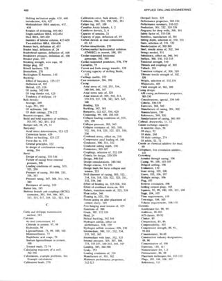 Book applied drilling engineering