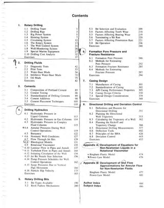 Book applied drilling engineering