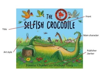 Front
Main character
Publisher
/writer
Art style
Title
 