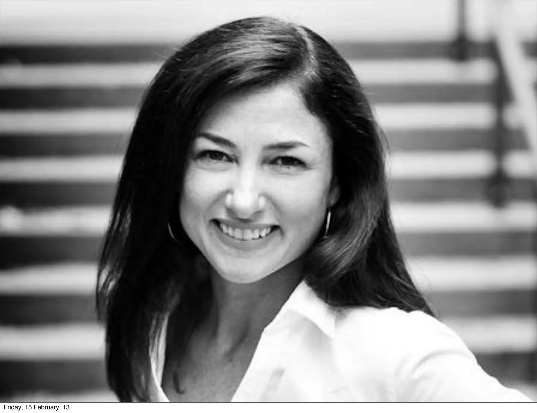 Friday, 15 February, 13
 