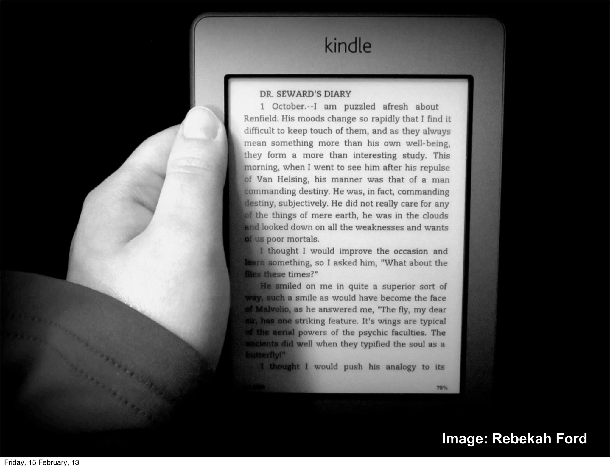 Image: Rebekah Ford
Friday, 15 February, 13
 