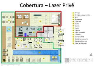 Cobertura – Lazer Privê
 