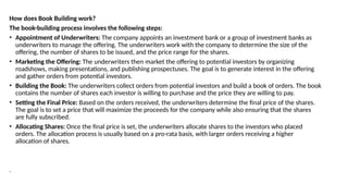 Book Building Process Flowchart Book Building in financial intuitions .pptx