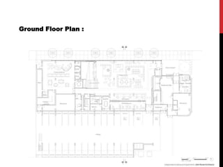 Ground Floor Plan :
 