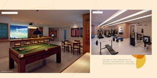 espa ç o arena
Ilustração Artística do Espaço Arena
P repare - se para aproveitar ao
m áx imo cada momento . S e j a para
descontrair ou para se e x ercitar .
fitness
Ilustração Artística do Fitness
 