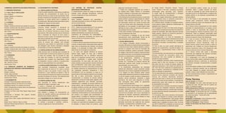 1) MEMORIAL DESCRITIVO DAS ÁREAS PRIVATIVAS
1.1 UNIDADES PRIVATIVAS
1.1.1 HALL/ SALA/ CIRCULAÇÃO
Piso: Cerâmica
Rodapé: Madeira ou Poliestireno
Parede: Pintura
Teto: Pintura
1.1.2 COZINHA
Piso: Cerâmica
Rodapé: Cerâmica (somente nas paredes em pintura)
Paredes: Cerâmica até meia altura (somente na parede
hidráulica) e pintura (demais paredes)
Teto: Pintura
1.1.3 QUARTOS/SUÍTES
Piso: Cerâmica
Rodapé: Madeira ou Poliestireno
Paredes: Pintura
Teto: Pintura
1.1.4 BANHEIROS
Piso: Cerâmica
Rodapé: Cerâmica (somente nas paredes em pintura)
Paredes: Cerâmica (até o teto no Box e até meia altura
na parede hidráulica) e pintura (demais paredes)
Teto: Pintura
1.1.5 VARANDAS
Piso: Cerâmica
Rodapé: Cerâmica
Parede: Segue fachada
Teto: Textura ou Pintura
Guarda-corpo: Ferro
1.1.6 TERRAÇOS (SOMENTE NO PAVIMENTO
SUPERIOR DAS UNIDADES COM DEPENDÊNCIA)
Piso: Cerâmica
Rodapé: Cerâmica
Parede: Segue fachada
Teto (sob platibanda): Pintura ou Textura
Guarda-corpo: Pintura
1.2 ACABAMENTOS
Fachada: Pintura texturizada rolada tipo Ibratin
Esquadrias Externas: Em alumínio na cor branca
Esquadrias Internas: Em madeira com pintura
Vidros: Transparentes ou foscos, lisos e com espessuras
de acordo com as normas
Ferragens: La Fonte, Imab, Pado, Papaiz, Haga, Arouca
ou similar
Interruptores e Tomadas: Pial Legrand, Alumbra
Siemens, Iriel ou similar
Louças: Deca, Celite, Logasa, Ideal Standard, Hervy ou
similar
Metais: Docol, Fabrimar, Deca ou similar
Soleiras/Filetes/Chapins/Peitoris: Mármore Branco
nacional ou similar
1.3 EQUIPAMENTOS E SISTEMAS
1.3.1 INSTALAÇÕES ELÉTRICAS
Conforme projeto específico e atendendo as exigências
municipais das concessionárias, de acordo com as
Normas Técnicas ou outras normas equivalentes. Serão
previstos infraestrutura (tubulação seca) e espaço para
disjuntores no quadro elétrico para a instalação do
ar-condicionado. Não está previsto ponto elétrico para a
instalação de máquina de lavar pratos.
1.3.2 INSTALAÇÕES HIDRÁULICAS
Conforme projeto específico e atendendo às
exigências municipais das concessionárias, de
acordo com as Normas Técnicas ou outras normas
equivalentes. Não estão previstos pontos hidráulicos
para a instalação de máquina de lavar pratos e
máquina de secar roupas. As instalações hidráulicas
não serão embutidas nas paredes.
AQUECIMENTO DE ÁGUA - Para atendimento aos
pontos de chuveiro das unidades, será entregue
infraestrutura para sistema de aquecimento de água
tipo passagem a gás, ficando a aquisição e instalação
do aquecedor por conta dos adquirentes.
1.3.3 INSTALAÇÕES DE AR-CONDICIONADO
Estão previstos vãos na fachada para instalação de
ar condicionado convencional de parede nos quartos
e suítes das unidades. Não há previsão de vãos
nas salas das unidades ou halls dos pavimentos
superiores das unidades com dependência. Todas
as instalações, inclusive a elétrica, e equipamentos,
serão de responsabilidade dos proprietários.
1.3.4 INSTALAÇÕES ESPECIAIS (TV E TELEFONIA)
Será executada infraestrutura (tubulação seca)
para recebimento de sinais de TV a cabo ou antena
coletiva na sala e nos quartos. Ficará a cargo dos
condôminos o custo referente às fiações e mão de
obra da empresa fornecedora do sistema ou da própria
empresa fornecedora do serviço. Para telefonia será
executada enfiação em um ponto na sala.
1.3.5 INSTALAÇÕES DE GÁS
Será executada na cozinha infraestrutura para
instalação de fogão e aquecedor a gás.
A compra e instalação dos equipamentos são de
responsabilidade do proprietário.
1.3.6 EXAUSTÃO MECÂNICA
Será instalado e entregue em funcionamento um
sistema de exaustão mecânica para atendimento dos
banheiros das unidades autônomas.
1.3.7 EQUIPAMENTOS DE COMBATE A INCÊNDIO
Serão instalados todos os equipamentos necessários
ao combate e prevenção a incêndios, conforme
normas e exigências do Corpo de Bombeiros.
1.3.8 SISTEMA DE PROTEÇÃO CONTRA
DESCARGAS ATMOSFÉRICAS
O empreendimento poderá ser dotado de sistema de
proteção contra descargas atmosféricas, conforme
normas e exigências do Corpo de Bombeiros.
1.3.9 ELEVADORES
Serão instalados elevadores com capacidade e
velocidade adequadas ao cálculo de tráfego, de acordo
com as normas técnicas.
1.3.10 SISTEMA DE SEGURANÇA
CFTV – Sistema de circuito interno de TV com câmeras
localizadas nos acessos de pedestres e veículos.
CONTROLE DE ACESSO – Sistema de aberturas de
portões automatizados nos acessos de veículos.
CONTROLE DE INTRUSÃO DO CONDOMÍNIO –
Sistema de segurança monitorada nos trechos dos
muros de divisa com os terrenos vizinhos.
2. OBSERVAÇÕES
1) Conforme cláusula específica da Escritura de Compra
e Venda, os tópicos abaixo relacionados serão objeto de
rateio entre os Adquirentes das Unidades, nas épocas
próprias, e na proporção da fração ideal, conforme
determinado na Convenção de Condomínio.
a. Os custos com ligações definitivas de serviços
públicos (água, esgoto, luz, força, gás e telefone)
do empreendimento são de estimativa impossível
antes de os respectivos serviços serem, nas épocas
próprias, quantificados e orçados pelas empresas
concessionárias. Por essa razão, tais custos não se
acham incluídos no preço pactuado. Quando conhecidos
pela OUTORGANTE, serão esses custos rateados, à
medida que forem ocorrendo, entre todos os subscritores
de unidades autônomas do empreendimento na razão
dos coeficientes apontados, obrigando-se o (a,s)
OUTORGADO (A,S) ao reembolso, no prazo de 15
(quinze)diasacontardadatadarespectivacomunicação.
São eles: a) taxas, emolumentos, orçamentos de
concessionárias ou empresas de serviços públicos,
despachante, serviços de credenciados, ligações, enfim,
quaisquer pagamentos para obtenção, aprovação,
cadastramento e instalação de serviços definitivos de
energia elétrica, rede de abastecimento de água, rede
de esgotos sanitários e pluviais, gás, telefones, combate
a incêndio e outros que venham a ser necessários ao
perfeito funcionamento da edificação; b) “vault”, câmara
subterrânea, transformadores e/ou outros equipamentos
que venham a ser exigidos pela concessionária de
energia elétrica; c) Estação de Tratamento de Esgotos
(ETE) e/ou outros dispositivos que venham a ser exigidos
pelas Concessionárias e outros Órgãos Públicos;
d) Gastos com assembleia de instalação do condomínio
de utilização; e) Gastos iniciais com porteiros, vigias,
segurança, manutenção e limpeza.
b. Projeto e/ou instalações especiais que venham a
ser exigidos pelos Órgãos Públicos ou Autoridades
Federais, Estaduais ou Municipais como ampliações e/
ou reforços das redes públicas existentes.
2) No interesse do bom andamento da obra, a construtora
poderá substituir quaisquer especificações de material,
descritas neste Memorial Descritivo, sem que haja
sua depreciação, sempre que, quando da época para
a qual sua compra tenha sido programada, encontrar
dificuldades em sua aquisição. As padronagens serão
definidas de modo a obter-se harmonia e bom gosto na
concretização final da unidade.
3) Não serão admitidas modificações nas unidades ao
longo do andamento das obras.
4) O fornecimento e instalação do que não constar
expressamente desta especificação, deverá ser de
responsabilidade dos Adquirentes das Unidades.
3. NOTAS IMPORTANTES
1) As imagens, ilustrações, plantas humanizadas e
maquetes referentes ao empreendimento apresentadas
nostanddevendas,folder,materialpublicitário,outdoors,
anúncios ou qualquer outra forma de veiculação são
meramente ilustrativas, podendo apresentar variações
em relação à obra final em função do desenvolvimento
dos projetos executivos, da necessidade de adequações
técnicas ou do atendimento a postulados legais.
2) Os equipamentos, mobiliários e elementos
decorativos (quadros, tapetes, livros, almofadas,
cortinas, etc.) constantes do presente material são
referenciais, podendo sofrer revisão de modelos e
especificações, sem aviso prévio.
3) Os revestimentos apresentados nas ilustrações
artísticas são referenciais e podem apresentar variação
dimensional, de cor, textura e paginação de assentamento.
4) As imagens de áreas privativas podem possuir
configurações diferentes do padrão do empreendimento,
no que diz respeito à opção de planta e acabamentos,
rebaixos, sancas decorativas, mobiliários e artigos
decorativos, não sendo parte integrante do contrato.
Para informações sobre padrão do apartamento
consultar memorial descritivo.
5) O Empreendimento será entregue com a vegetação
implantada por meio de mudas conforme a especificação
do projeto paisagístico. As imagens apresentadas nos
desenhos, artes, perspectivas, anúncios, ou qualquer
outra forma de veiculação, bem como a reprodução da
vegetação da maquete, representam artisticamente a
fase adulta das espécies, que será atingida ao longo
do tempo.
6) A área de lazer do empreendimento está sujeita a
alterações decorrentes das exigências das posturas
municipais, concessionárias e condições do local.
7) Todas as imagens demonstram ilustração artística,
que desconsidera todos os elementos construídos e
vegetação no entorno do empreendimento.
8) O ambiente listado, retratado em ilustração artística,
é área coberta e aberta, atendendo à determinação da
legislação local: Playground.
9) Os espaços Pet Care e Car Wash serão entregues
com mobiliário e equipamentos previstos nos respectivos
projetos de decoração. Não serão oferecidos serviços
nestes espaços, cabendo ao condomínio gerenciar e
coordenar a utilização dos mesmos.
10) A configuração e os níveis da implantação do
empreendimento estão sujeitos a alterações decorrentes
de exigências técnicas e estruturais, ao atendimento
das posturas municipais, concessionárias e condições
do entorno.
11) Para os itens nos quais constam alternativas de
materiais e/ou acabamentos, a escolha da opção a ser
adotada para o empreendimento ficará a critério da
Construtora.
12) Eventualmente, para atendimento de necessidades
técnicas, poderão ser executados shafts e/ou
enchimentos, bem como poderão ser alteradas as
posições de peças sanitárias.
13) As instalações hidráulicas deste empreendimento
preveem ralos no Box dos chuveiros e na cozinha.
Este último não tem a função de limpeza, apenas de
segurança (extravasor), e não contam com caimento no
piso. Para não haver problemas de espalhamento de
água no banheiro, recomenda-se a instalação de Box
antes da utilização do apartamento.
14) No desenvolvimento dos projetos complementares
poderão ocorrer pequenas variações nas medidas
internas dos cômodos deslocando elementos
estruturais (para mais ou menos) que não excederão a
5% (cinco por cento) em tais medidas, e na posição dos
equipamentos, golas, vãos, janelas, etc., para adaptar
às necessidades dos projetos.
15) Os quadros de luz, tomadas, interruptores e registros
de comando das instalações hidráulicas, dependendo
do final da unidade autônoma, poderão estar localizados
em locais diferentes daqueles representados no modelo
do stand de vendas.
16) O kit piscina, deck, ducha, bancada e churrasqueira
não são parte integrante do contrato e serão oferecidos
no Flex On do empreendimento. Está previsto reforço
estrutural para as lajes de cobertura SOMENTE no trecho
sugerido para a instalação da piscina e deck, de forma
que NÃO É PERMITIDA a instalação da mesma em local
diferente do que ilustrado no material de vendas.
17) A construtora poderá, sempre que se tornar
necessário, alterar o projeto executivo do imóvel,
em razão de imposição de boas normas técnicas de
execução da obra ou de determinação ou exigência dos
poderes públicos ou de empresas concessionárias de
serviços públicos.
18) O Rio Parque é uma associação de moradores
formada pelos condomínios Carioca Residencial,
América Condomínio Clube e Rio Residencial, além do
Parque Carioca e Rio Mall.
19) O Parque Carioca representado em todo material
publicitário do empreendimento é um parque comum
privativo a todos os adquirentes das unidades do
Carioca Residencial, América Condomínio Clube e Rio
Residencial. Todas as despesas relacionadas serão
rateadas entre os condôminos do Carioca Residencial,
América Condomínio Clube e Rio Residencial.
20) A área do terreno informada na ficha técnica
do material de vendas refere-se à área do
empreendimento Carioca Residencial. Parte do
Parque Carioca, parque comum privativo a todos os
adquirentes das unidades do Carioca Residencial,
América Condomínio Clube e Rio Residencial, está
incluso na área do lote do Carioca Residencial.
21) O Parque Carioca está sujeito a alterações
decorrentes das exigências das posturas municipais,
concessionárias e condições do local.
22) A configuração e os níveis da implantação do
Parque Carioca estão sujeitos a alterações decorrentes
de exigências técnicas e estruturais, ao atendimento das
posturas municipais, concessionárias e condições do
entorno.
23) As informações contidas em todo material publicitário
veiculado é meramente ilustrativo, não se configurando
como parte integrante de qualquer instrumento legal,
podendo, inclusive, serem alteradas sem aviso prévio.
24) Para esclarecimentos contatar o Departamento de
Atendimento ao Cliente.
Ficha Técnica
Endereço: Lote 1 de 2ª categoria localizado na
Estrada Adhemar Bebiano melhor descrito na matrícula
nº 115.141 do Sexto Serviço Registral de Imóveis.
Condomínio: CARIOCA RESIDENCIAL.
Área do Terreno: 21.210,00m².
Nº de Unidades: 732 unds., sendo 540 de 2 quartos
com suíte e 192 de 3 quartos com suíte.
Edifícios Bossa Nova e Chorinho: 15 pavimentos com 16
unidades por pavimento. Total de 240 unds. por bloco.
Edifício Samba: 18 pavimentos com 14 unidades por
pavimento. Total de 252 unds. por bloco.
Nº de Vagas: 742.
Realização e Construção: Living Construtora e PDG.
Projeto de Arquitetura: FEU Arquitetura.
Projeto de Paisagismo: Sérgio Santana.
Projeto de Decoração das Áreas Comuns: L’EQUIPE
Arquitetura.
Perspectivas e Plantas Humanizadas: Ideosfera.
Campanha Publicitária: Artplan.
1) MEMORIAL DESCRITIVO DAS ÁREAS PRIVATIVAS
1.1 UNIDADES PRIVATIVAS
1.1.1 HALL/ SALA/ CIRCULAÇÃO
Piso: Cerâmica
Rodapé: Madeira ou Poliestireno
Parede: Pintura
Teto: Pintura
1.1.2 COZINHA
Piso: Cerâmica
Rodapé: Cerâmica
Paredes: Cerâmica até meia altura (somente na parede
hidráulica); pintura (demais paredes)
Teto: Pintura
1.1.3 QUARTOS/SUÍTES
Piso: Cerâmica
Rodapé: Madeira ou Poliestireno
Paredes: Pintura
Teto: Pintura
1.1.4 BANHEIROS
Piso: Cerâmica
Paredes: Cerâmica (até o teto no Box e até meia altura
na parede hidráulica) e pintura (demais paredes)
Teto: Pintura
1.1.5 VARANDAS
Piso: Cerâmica
Rodapé: Cerâmica
Parede: Segue fachada
Teto: Textura ou Pintura
Guarda-corpo: Ferro
1.1.6 TERRAÇOS (SOMENTE NO PAVIMENTO
SUPERIOR DAS UNIDADES COM DEPENDÊNCIA)
Piso: Cerâmica
Rodapé: Cerâmica
Parede: Segue fachada
Teto (sob platibanda): Pintura ou Textura
Guarda-corpo: Pintura
1.2 ACABAMENTOS
Fachada: Pintura texturizada rolada tipo Ibratin
Esquadrias Externas: Em alumínio na cor branca
Esquadrias Internas: Em madeira com pintura
Vidros: Transparentes ou foscos, lisos e com espessuras
de acordo com as normas
Ferragens: La Fonte, Imab, Pado, Papaiz, Haga, Arouca
ou similar
Interruptores e Tomadas: Pial Legrand, Alumbra
Siemens, Iriel ou similar
Louças: Deca, Celite, Logasa, Ideal Standard, Hervy ou
similar
Metais: Docol, Fabrimar, Deca ou similar
Soleiras/Filetes/Chapins/Peitoris: Mármore Branco
nacional ou similar
1.3 EQUIPAMENTOS E SISTEMAS
1.3.1 INSTALAÇÕES ELÉTRICAS
Conforme projeto específico e atendendo as exigências
municipais das concessionárias, de acordo com as
Normas Técnicas ou outras normas equivalentes. Serão
previstos infraestrutura (tubulação seca) e espaço para
disjuntores no quadro elétrico para a instalação do
ar-condicionado. Não está previsto ponto elétrico para a
instalação de máquina de lavar pratos.
1.3.2 INSTALAÇÕES HIDRÁULICAS
Conforme projeto específico e atendendo às
exigências municipais das concessionárias, de
acordo com as Normas Técnicas ou outras normas
equivalentes. Não estão previstos pontos hidráulicos
para a instalação de máquina de lavar pratos e
máquina de secar roupas. As instalações hidráulicas
não serão embutidas nas paredes.
AQUECIMENTO DE ÁGUA - Para atendimento aos
pontos de chuveiro das unidades, será entregue
infraestrutura para sistema de aquecimento de água
tipo passagem a gás, ficando a aquisição e instalação
do aquecedor por conta dos adquirentes.
1.3.3 INSTALAÇÕES DE AR-CONDICIONADO
Estão previstos vãos na fachada para instalação de
ar condicionado convencional de parede nos quartos
e suítes das unidades. Não há previsão de vãos
nas salas das unidades ou halls dos pavimentos
superiores das unidades com dependência. Todas
as instalações, inclusive a elétrica, e equipamentos,
serão de responsabilidade dos proprietários.
1.3.4 INSTALAÇÕES ESPECIAIS (TV E TELEFONIA)
Será executada infraestrutura (tubulação seca)
para recebimento de sinais de TV a cabo ou antena
coletiva na sala e nos quartos. Ficará a cargo dos
condôminos o custo referente às fiações e mão de
obra da empresa fornecedora do sistema ou da própria
empresa fornecedora do serviço. Para telefonia será
executada enfiação em um ponto na sala.
1.3.5 INSTALAÇÕES DE GÁS
Será executada na cozinha infraestrutura para
instalação de fogão e aquecedor a gás.
A compra e instalação dos equipamentos são de
responsabilidade do proprietário.
1.3.6 EXAUSTÃO MECÂNICA
Será instalado e entregue em funcionamento um
sistema de exaustão mecânica para atendimento dos
banheiros das unidades autônomas.
1.3.7 EQUIPAMENTOS DE COMBATE A INCÊNDIO
Serão instalados todos os equipamentos necessários
ao combate e prevenção a incêndios, conforme
normas e exigências do Corpo de Bombeiros.
1.3.8 SISTEMA DE PROTEÇÃO CONTRA
DESCARGAS ATMOSFÉRICAS
O empreendimento poderá ser dotado de sistema de
proteção contra descargas atmosféricas, conforme
normas e exigências do Corpo de Bombeiros.
1.3.9 ELEVADORES
Serão instalados elevadores com capacidade e
velocidade adequadas ao cálculo de tráfego, de acordo
com as normas técnicas.
1.3.10 SISTEMA DE SEGURANÇA
CFTV – Sistema de circuito interno de TV com câmeras
localizadas nos acessos de pedestres e veículos.
CONTROLE DE ACESSO – Sistema de aberturas de
portões automatizados nos acessos de veículos.
CONTROLE DE INTRUSÃO DO CONDOMÍNIO –
Sistema de segurança monitorada nos trechos dos
muros de divisa com os terrenos vizinhos.
2. OBSERVAÇÕES
1) Conforme cláusula específica da Escritura de Compra
e Venda, os tópicos abaixo relacionados serão objeto de
rateio entre os Adquirentes das Unidades, nas épocas
próprias, e na proporção da fração ideal, conforme
determinado na Convenção de Condomínio.
a. Os custos com ligações definitivas de serviços
públicos (água, esgoto, luz, força, gás e telefone)
do empreendimento são de estimativa impossível
antes de os respectivos serviços serem, nas épocas
próprias, quantificados e orçados pelas empresas
concessionárias. Por essa razão, tais custos não se
acham incluídos no preço pactuado. Quando conhecidos
pela OUTORGANTE, serão esses custos rateados, à
medida que forem ocorrendo, entre todos os subscritores
de unidades autônomas do empreendimento na razão
dos coeficientes apontados, obrigando-se o (a,s)
OUTORGADO (A,S) ao reembolso, no prazo de 15
(quinze)diasacontardadatadarespectivacomunicação.
São eles: a) taxas, emolumentos, orçamentos de
concessionárias ou empresas de serviços públicos,
despachante, serviços de credenciados, ligações, enfim,
quaisquer pagamentos para obtenção, aprovação,
cadastramento e instalação de serviços definitivos de
energia elétrica, rede de abastecimento de água, rede
de esgotos sanitários e pluviais, gás, telefones, combate
a incêndio e outros que venham a ser necessários ao
perfeito funcionamento da edificação; b) “vault”, câmara
subterrânea, transformadores e/ou outros equipamentos
que venham a ser exigidos pela concessionária de
energia elétrica; c) Estação de Tratamento de Esgotos
(ETE) e/ou outros dispositivos que venham a ser exigidos
pelas Concessionárias e outros Órgãos Públicos;
d) Gastos com assembleia de instalação do condomínio
de utilização; e) Gastos iniciais com porteiros, vigias,
segurança, manutenção e limpeza.
b. Projeto e/ou instalações especiais que venham a
ser exigidos pelos Órgãos Públicos ou Autoridades
Federais, Estaduais ou Municipais como ampliações e/
ou reforços das redes públicas existentes.
2) No interesse do bom andamento da obra, a construtora
poderá substituir quaisquer especificações de material,
descritas neste Memorial Descritivo, sem que haja
sua depreciação, sempre que, quando da época para
a qual sua compra tenha sido programada, encontrar
dificuldades em sua aquisição. As padronagens serão
definidas de modo a obter-se harmonia e bom gosto na
concretização final da unidade.
3) Não serão admitidas modificações nas unidades ao
longo do andamento das obras.
4) O fornecimento e instalação do que não constar
expressamente desta especificação, deverá ser de
responsabilidade dos Adquirentes das Unidades.
3. NOTAS IMPORTANTES
1) As imagens, ilustrações, plantas humanizadas e
maquetes referentes ao empreendimento apresentadas
nostanddevendas,folder,materialpublicitário,outdoors,
anúncios ou qualquer outra forma de veiculação são
meramente ilustrativas, podendo apresentar variações
em relação à obra final em função do desenvolvimento
dos projetos executivos, da necessidade de adequações
técnicas ou do atendimento a postulados legais.
2) Os equipamentos, mobiliários e elementos
decorativos (quadros, tapetes, livros, almofadas,
cortinas, etc.) constantes do presente material são
referenciais, podendo sofrer revisão de modelos e
especificações, sem aviso prévio.
3) Os revestimentos apresentados nas ilustrações
artísticas são referenciais e podem apresentar variação
dimensional, de cor, textura e paginação de assentamento.
4) As imagens de áreas privativas podem possuir
configurações diferentes do padrão do empreendimento,
no que diz respeito à opção de planta e acabamentos,
rebaixos, sancas decorativas, mobiliários e artigos
decorativos, não sendo parte integrante do contrato.
Para informações sobre padrão do apartamento
consultar memorial descritivo.
5) O Empreendimento será entregue com a vegetação
implantada por meio de mudas conforme a especificação
do projeto paisagístico. As imagens apresentadas nos
desenhos, artes, perspectivas, anúncios, ou qualquer
outra forma de veiculação, bem como a reprodução da
vegetação da maquete, representam artisticamente a
fase adulta das espécies, que será atingida ao longo
do tempo.
6) A área de lazer do empreendimento está sujeita a
alterações decorrentes das exigências das posturas
municipais, concessionárias e condições do local.
7) Os espaços “Salão de Festas Adulto”, “Salão
de Festas Infantil”, “Parquinho Carioca”, “Espaço
Arena”, “Fitness” e “Pet Care”, constantes na presente
apresentação serão aprovados como “Depósito”
no projeto legal do empreendimento e entregues
pós-habite-se conforme o uso oferecido.
8) Todas as imagens demonstram ilustração artística,
que desconsidera todos os elementos construídos e
vegetação no entorno do empreendimento.
9) O ambiente listado, retratado em ilustração artística,
é área coberta e aberta, atendendo à determinação da
legislação local: Playground.
10) Os espaços Pet Care e Car Wash serão entregues
com mobiliário e equipamentos previstos nos respectivos
projetos de decoração. Não serão oferecidos serviços
nestes espaços, cabendo ao condomínio gerenciar e
coordenar a utilização dos mesmos.
11) A configuração e os níveis da implantação do
empreendimento estão sujeitos a alterações decorrentes
de exigências técnicas e estruturais, ao atendimento
das posturas municipais, concessionárias e condições
do entorno.
12) Para os itens nos quais constam alternativas de
materiais e/ou acabamentos, a escolha da opção a ser
adotada para o empreendimento ficará a critério da
Construtora.
13) Eventualmente, para atendimento de necessidades
técnicas, poderão ser executados shafts e/ou
enchimentos, bem como poderão ser alteradas as
posições de peças sanitárias.
14) As instalações hidráulicas deste empreendimento
preveem ralos no Box dos chuveiros e na cozinha.
Este último não tem a função de limpeza, apenas de
segurança (extravasor), e não contam com caimento no
piso. Para não haver problemas de espalhamento de
água no banheiro, recomenda-se a instalação de Box
antes da utilização do apartamento.
15) No desenvolvimento dos projetos complementares
poderão ocorrer pequenas variações nas medidas
internas dos cômodos deslocando elementos
estruturais (para mais ou menos) que não excederão a
5% (cinco por cento) em tais medidas, e na posição dos
equipamentos, golas, vãos, janelas, etc., para adaptar
às necessidades dos projetos.
16) Os quadros de luz, tomadas, interruptores e registros
de comando das instalações hidráulicas, dependendo
do final da unidade autônoma, poderão estar localizados
em locais diferentes daqueles representados no modelo
do stand de vendas.
17) O kit piscina, deck, ducha, bancada e churrasqueira
não são parte integrante do contrato e serão oferecidos
no Flex On do empreendimento. Está previsto reforço
estrutural para as lajes de cobertura SOMENTE no trecho
sugerido para a instalação da piscina e deck, de forma
que NÃO É PERMITIDA a instalação da mesma em local
diferente do que ilustrado no material de vendas.
18) A construtora poderá, sempre que se tornar
necessário, alterar o projeto executivo do imóvel,
em razão de imposição de boas normas técnicas de
execução da obra ou de determinação ou exigência dos
poderes públicos ou de empresas concessionárias de
serviços públicos.
19) O Rio Parque é uma associação de moradores
formada pelos condomínios Carioca Residencial,
América Condomínio Clube e Rio Residencial, além do
Parque Carioca e Rio Mall.
20) O Parque Carioca representado em todo material
publicitário do empreendimento é um parque comum
privativo a todos os adquirentes das unidades do
Carioca Residencial, América Condomínio Clube e Rio
Residencial. Todas as despesas relacionadas serão
rateadas entre os condôminos do Carioca Residencial,
América Condomínio Clube e Rio Residencial.
21) A área do terreno informada na ficha técnica
do material de vendas refere-se à área do
empreendimento Carioca Residencial. Parte do
Parque Carioca, parque comum privativo a todos os
adquirentes das unidades do Carioca Residencial,
América Condomínio Clube e Rio Residencial, está
incluso na área do lote do Carioca Residencial.
22) O Parque Carioca está sujeito a alterações
decorrentes das exigências das posturas municipais,
concessionárias e condições do local.
23) A configuração e os níveis da implantação do
Parque Carioca estão sujeitos a alterações decorrentes
de exigências técnicas e estruturais, ao atendimento
das posturas municipais, concessionárias e condições
do entorno.
24) As informações contidas em todo material publicitário
veiculado é meramente ilustrativo, não se configurando
como parte integrante de qualquer instrumento legal,
podendo, inclusive, serem alteradas sem aviso prévio.
25) Para esclarecimentos contatar o Departamento de
Atendimento ao Cliente.
Ficha Técnica
Área do Terreno: 21.210,00m².
Nº de Unidades: 732 unids., sendo 530 aptos. tipo de
2 quartos com suíte, 192 aptos. tipo de 3 quartos com
suíte e 10 coberturas dúplex.
EdifíciosBossaNovaeChorinho:15pavimentostipocom
16 unidades por pavimento. Total de 240 unids. por bloco.
Edifício Samba: 18 pavimentos tipo com 14 unidades
por pavimento e um pavimento com as dependências
das coberturas dúplex. Total de 252 unids.
Nº de Vagas: 742.
Realização e Construção: Living Construtora e PDG.
Projeto de Arquitetura: Feu Arquitetura.
Projeto de Paisagismo: Sérgio Santana.
Projeto de Decoração das Áreas Comuns: L’Equipe
Arquitetura.
 