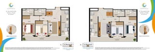 2 Quartos
104 a 704
61,28m2
2 Quartos
105 a 705
61,80m2
NOTA: Planta ilustrativa com sugestão de decoração. Os acabamentos, móveis e equipamentos e divisórias não são parte integrante do contrato. As cotas são medidas de eixo podendo sofrer alterações durante a obra.
s revestimentos a serem utilizados na construção estão especificados no Memorial Descritivo. Esta planta poderá sofrer variações decorrentes de. exigências técnicas e estruturais, do atendimento das posturas municipais, concessionárias e do local.
Os evaporadores e condensadores do sistema de ar condicionado (aquisição e instalação são de responsabilidade dos adquirentes) poderão sofrer ajustes ou mudanças de posição e quantidade, caso necessário.
Os condensadores do sistema de ar condicionado ficarão na varanda. Os pilares das unidades representadas neste material poderão apresentar variação de posição e dimensões de acordo com o projeto estrutural de cada pavimento.
NOTA: Planta ilustrativa com sugestão de decoração. Os acabamentos, móveis e equipamentos e divisórias não são parte integrante do contrato. As cotas são medidas de eixo podendo sofrer alterações durante a obra.
s revestimentos a serem utilizados na construção estão especificados no Memorial Descritivo. Esta planta poderá sofrer variações decorrentes de. exigências técnicas e estruturais, do atendimento das posturas municipais, concessionárias e do local.
Os evaporadores e condensadores do sistema de ar condicionado (aquisição e instalação são de responsabilidade dos adquirentes) poderão sofrer ajustes ou mudanças de posição e quantidade, caso necessário.
Os condensadores do sistema de ar condicionado ficarão na varanda. Os pilares das unidades representadas neste material poderão apresentar variação de posição e dimensões de acordo com o projeto estrutural de cada pavimento.
 