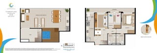 Cobertura
Duplex
809
126,47m2
NOTA: Planta ilustrativa com sugestão de decoração. Os acabamentos, móveis e equipamentos e divisórias não são parte integrante do contrato. As cotas são medidas de eixo podendo sofrer alterações durante a obra.
s revestimentos a serem utilizados na construção estão especificados no Memorial Descritivo. Esta planta poderá sofrer variações decorrentes de. exigências técnicas e estruturais, do atendimento das posturas municipais, concessionárias e do local.
Os evaporadores e condensadores do sistema de ar condicionado (aquisição e instalação são de responsabilidade dos adquirentes) poderão sofrer ajustes ou mudanças de posição e quantidade, caso necessário.
Os condensadores do sistema de ar condicionado ficarão na varanda. Os pilares das unidades representadas neste material poderão apresentar variação de posição e dimensões de acordo com o projeto estrutural de cada pavimento.
 