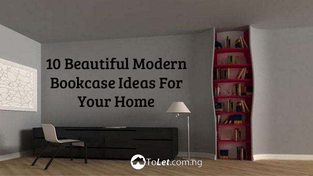 10 Modern Bookcase Designs