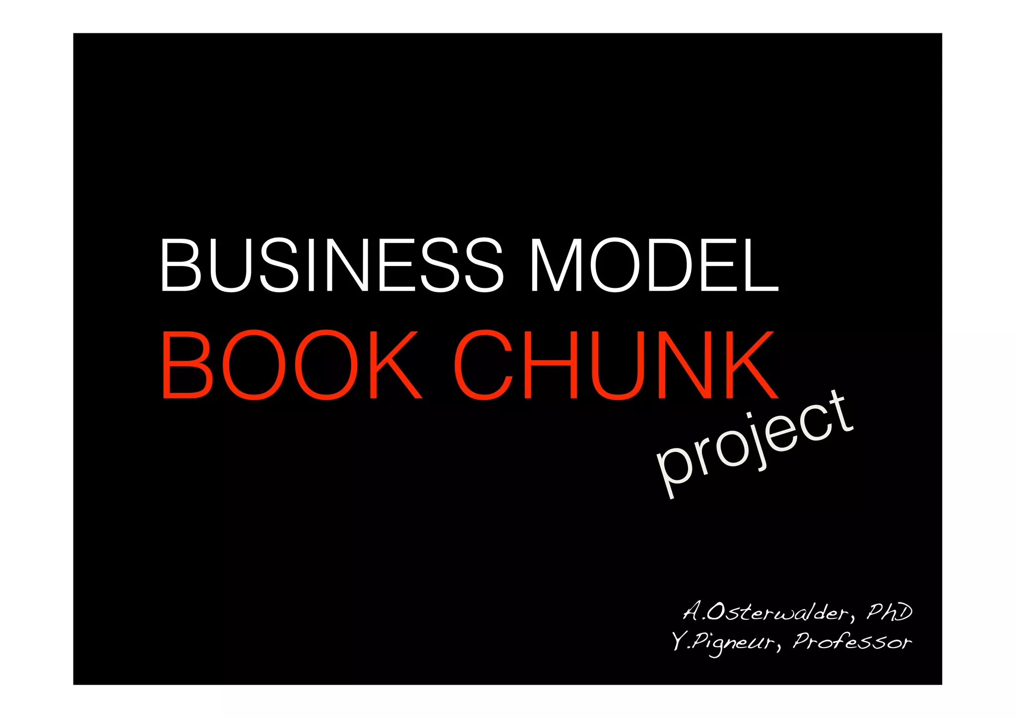 Book Chunk Project - prototype