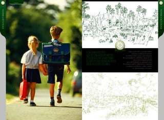 Um projeto
quetransporta
o Cidade Jardim
e seus moradores
para o futuro.
Hoje em dia todas as grandes cidades
enfrentam problemas de trânsito.
O Cidade Jardim prevê o preenchimento
das necessidades de mobilidade, através de um
sistema de transporte privado,
que será interligado aos principais meios
de transporte público. Além disso, as alamedas
convidam os moradores a andar e pedalar
nos deslocamentos mais curtos.
TransporteEVOLUÇÃOurbana
EVOLUÇÃOurbana
 