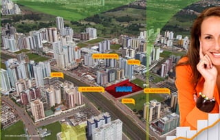 Foto aérea de Águas Claras - DF. (JANEIRO DE 2011)
 