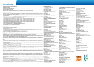 Memorial Descritivo
ESPECIFICAÇÕES GERAIS DO EMPREENDIMENTO
INFORMAÇÕES BÁSICAS;

Construção: CONSTRUTORA LABES MELO.
Realização e Incorporação: LABES & LABES CONSULTORIA E EMPREENDIMENTOS IMOBILIÁRIOS LTDA.
Processo de Construção: 02/374733/2010.
Licença obras: 24/0444/2012.
Projeto de Arquitetura: AFONSO KUENERZ ARQUITETURA E PLANEJAMENTO LTDA. / QUÁDRICA ARQUITETURA.
Área do Lote: 20.000 m2.
IMÓVEL E SUA CONSTRUÇÃO

MEMORIAL DESCRITIVO
ACABAMENTO DAS UNIDADES
AUTÔNOMAS BLOCOS
SALA DE ESTAR / JANTAR
Piso: Porcelanato
Rodapé: Cerâmico ou Madeira
Paredes: Pintura Acrílica
Teto: Pintura PVA sobre rebaixamento de gesso

1.1.- No terreno situado na Gleba 09 situada na Servidão de Passagem D, lado impar, distante 230,0m do alinhamento impar da Servidão de Passagem C na Freguesia de
Jacarepaguá, e que tomará o n.º 101 da Rua projetada 27, PAA 10.993, Recreio dos Bandeirantes, Freguesia de Jacarepaguá, a incorporadora fará construir um grupamento
de destinação residencial, multifamiliar e unifamiliar, tendo para isso obtido aprovação junto aos competentes órgãos municipais do respectivo projeto arquitetônico, através
do processo n.º 02/374733/2010, através de licença 24/0444/2012.

QUARTOS
Piso: Porcelanato
Rodapé: Cerâmico ou Madeira
Paredes: Pintura Acrílica
Teto: Pintura PVA sobre rebaixamento de gesso

2.1.- O empreendimento denominar-se-á “CONDOMÍNIO ENJOY I RECREIO RESIDENCES”, submetendo-se as edificações ao regime instituído pela Lei no. 4.591/64,
e será composto de 04 (quatro) Blocos multifamiliares e 32 unidades unifamiliares, sendo:

CIRCULAÇãO
Piso: Porcelanato
Rodapé: Cerâmico ou Madeira
Paredes: Pintura Acrílica
Teto: Pintura PVA sobre rebaixamento de gesso

O EMPREENDIMENTO

- Bloco 1 denominado EDIFÍCIO GRUMARI: Térreo/1º Pavimento, 2º Pavimento, 3º Pavimento, 1 Pavimento de Cobertura e Telhado.

- Bloco 2 denominado EDIFÍCIO JOATINGA: Térreo/1º Pavimento, 2º Pavimento, 3º Pavimento, 1 Pavimento de Cobertura e Telhado.
- Bloco 3 denominado EDIFÍCIO PRAINHA : Térreo/1º Pavimento, 2º Pavimento, 3º Pavimento, 1 Pavimento de Cobertura e Telhado.
- Bloco 4 denominado EDIFÍCIO RESERVA: Térreo/1º Pavimento, 2º Pavimento, 3º Pavimento, 1 Pavimento de Cobertura e Telhado.
- Grupamento ANGRA com 32 unidades unifamiliares (casas), dispostas de 1 a 32.

- Subsolo, fora da projeção dos Blocos 1 e 2 , e parcialmente fora das projeções dos blocos 3 e 4.
2.2.- Os apartamentos e as casas têm destinação unicamente residencial.
PARTES COMUNS:

3.1.- São partes comuns do Condomínio, e portanto, inalienáveis e indivisíveis:
a) o terreno, as fundações, as áreas internas e de ventilação;
b) o subsolo e os telhados;
c) os elevadores, suas máquinas e poços;
d) as vigas e colunas de sustentação, os pisos de concreto armado, as paredes laterais e as paredes perimetrais de cada unidade autônoma;
e) os encanamentos de água, luz, força, gás, esgotos, telefones, bem como as instalações respectivas, até os pontos de interseção com as ligações das unidades autônomas;
f) as calhas, condutores de águas pluviais e os depósitos de lixo;
g) os corredores, escadas, halls sociais e de serviço, passagens e vias de acessos aos logradouros públicos;
h) guarita, edícula, piscina adulto e infantil, churrasqueira, reservatórios de retardo e reuso, cisternas e ETE;
i) tudo o mais que se destine ao uso comum de todos os condôminos, Vault, os acessos internos, etc.;
3.2.- As partes comuns do Condomínio são assim descritas:

SUBSOLO: Rampa de acesso de veículos de passeio ao Pavimento Térreo, local para estacionamento de veículos de passeio com 57 (cinqüenta e sete) vagas, 2 elevadores,
escadas de acesso ao Térreo/1º Pavimento e compartimentos para guarda de pranchas de surf, bicicletas e para atender ao Corpo de Bombeiros.
PAVIMENTO TÉRREO/1º PAVIMENTO: Acesso de veículos de passeio e pedestres, guarita de acesso, rampa de acesso de veículos de passeio ao Pavimento Subsolo, local
para estacionamento de veículos de passeio com 98 (noventa e oito) vagas, escadas de acesso ao Pavimento Subsolo, 2(dois) elevadores para acesso ao subsolo, sendo 1 no
bloco 3 e 1 no bloco 4, jardineiras, piscina adulto, piscina infantil, edícula/bar, churrasqueira; bem como:

na projeção do Bloco 1: hall social, hall de elevadores, 1 elevador, acesso às unidades autônomas, escada para 2º pavimento, compartimento de lixo e armários para medidores;
na projeção do Bloco 2: hall social, hall de elevadores, 1 elevador, acesso às unidades autônomas, escada para 2º pavimento, compartimento de lixo e armários para medidores;
na projeção do Bloco 3: hall social, hall de elevadores, 1 elevador, acesso às unidades autônomas, escada para 2º pavimento, compartimento de lixo e armários para medidores, acesso ao subsolo/garagem;
na projeção do Bloco 4: hall social, hall de elevadores, 1 elevador, acesso às unidades autônomas, escada para 2º pavimento, compartimento de lixo, armários para medidores
e acesso ao subsolo/garagem;
no Grupamento ANGRA: vias de acesso (vias internas), calçadas, jardineiras.

2º PAVIMENTO e 3º PAVIMENTO na projeção dos Blocos 1, 2, 3 e 4: Circulação e acessos às unidades autônomas, 1 (um) elevador, escada de serviço, compartimentos
para Corpo de Bombeiros, armários para medidores e compartimentos de lixo.
PAVIMENTO COBERTURA na projeção dos Blocos 1, 2, 3 e 4: Circulação, 1 (um) elevador, escada de serviço, compartimentos para Corpo de Bombeiros, armários para
medidores e compartimentos de lixo, alçapão para telhado, exaustão mecânica e casa de bombas.
TELHADO na projeção dos Blocos 1, 2, 3 e 4: Laje impermeabilizada, alçapão de acesso ao Pavimento Cobertura, caixa d’água, calhas, elevador.
DAS PARTES DE PROPRIEDADE EXCLUSIVA:

4.1.- São partes de propriedade exclusiva de cada condômino a respectiva unidade autônoma, indicada pela numeração correspondente, pertencente individualmente e de
pleno direito a cada um deles alienáveis e passíveis de oneração por seus titulares, independentemente de consentimento dos demais condôminos, correspondendo a cada
uma delas uma fração ideal do todo do terreno e das partes comuns.
VAGAS DE GARAGEM

5.1.- Consta do Memorial de Incorporação que o empreendimento disporá de 258 (duzentas e cinquenta e oito) Vagas de Estacionamento, distribuídas em dois grupos
distintos, denominados de GRUPO A e GRUPO B, sendo que o GRUPO A é composto de 162 (cento e sessenta e duas) vagas, certo que duas (02) são destinadas a estacionamento de visitantes situadas em frente ao Bloco 1, e 160 (cento e sessenta) vagas, das quais 57 vagas são cobertas, localizadas nos subsolos dos blocos 3 e 4 e 103 vagas
descobertas, localizadas no parqueamento situado no entorno dos blocos 1, 2, 3 e 4, enquanto que o GRUPO B, é composto por 96 (noventa e seis) vagas, sendo 3(três) para
cada casa, situadas dentro do térreo das casas.

BANHEIROS
Piso: Cerâmico
Paredes: Cerâmica
Teto: Pintura PVA sobre rebaixamento de gesso
Cuba: Louça de embutir ou sobrepor
Louça: Bacia com caixa acoplada
Bancada: Granito ou Mármore
Metais: Torneira de mesa e Chuveiro Cromado
COZINHA
Piso: Cerâmico
Paredes: Cerâmica
Teto: Pintura PVA sobre rebaixamento de gesso
Bancada: Granito ou Mármore
Cuba: Retangular em aço inox
Metais: Torneira de cozinha
HALL
Piso: Porcelanato
Rodapé: Cerâmico ou Madeira
Paredes: Pintura Acrílica
Teto: Pintura PVA sobre rebaixamento de gesso

FACHADA
Mix de Porcelanato, Textura Acrílica e Vidros Laminados conforme projeto arquitetônico
ACABAMENTO DAS áREAs COMUNS
SUBSOLO

GARAGEM
Piso: Concreto desempenado com pintura de demarcação de
vagas
Paredes: Pintura PVA
Teto: Pintura PVA
RAMPA DE ACESSO à GARAGEM
Piso: Ladrilho Hidráulico ou Similar
Paredes: Pintura PVA
SHAPE GARAGE
Piso: Cerâmico
Paredes: Cerâmica
Teto: Pintura PVA
BIKE GARAGE
Piso: Cerâmico
Paredes: Cerâmica
Teto: Pintura PVA

ENJOY CLUBE SUBSOLO

APARTAMENTO ZELADOR

QUARTO
Piso: Cerâmico
Rodapé: Cerâmico ou Madeira
Paredes: Pintura Acrílica
Teto: Pintura PVA sobre rebaixamento de gesso

BANHEIRO
Piso: Cerâmico
Paredes: Cerâmica
DECK/PISCINA (Unidades 101,102,103,104,105(somente Teto: Pintura Acrílica sobre rebaixamento de gesso
Bloco 2),107,108 e Coberturas Andar Superior)
Louça: Bacia com caixa acoplada e Lavatório sem coluna
Piso: Madeira, Sintético ou Porcelanato
Metais: Torneira para lavatório e Chuveiro linha tradicional croBancada: Granito ou Mármore
mado
Cuba: Retangular em aço inox
COZINHA
Metais: Torneira de cozinha
Piso: Cerâmico
Teto: Pintura PVA sobre rebaixamento de gesso
Paredes: Cerâmica
Paredes: Porcelanato e/ou Textura Acrílica
Teto: Pintura PVA sobre rebaixamento de gesso
Piscina: Revestidas com pastilha cerâmica
Bancada com cuba em resina
Metais: Torneira de cozinha
DECK (Unidades 105(exceto Bloco 2), 106)
Piso: Madeira, Sintético ou Porcelanato
SALA
Bancada: Granito ou Mármore
Piso: Cerâmico
Cuba: Retangular em aço inox
Rodapé: Cerâmico ou Madeira
Metais: Torneira de cozinha
Paredes: Pintura Acrílica
Teto: Pintura PVA sobre rebaixamento de gesso
Teto: Pintura PVA sobre rebaixamento de gesso
Paredes: Porcelanato e/ou Textura Acrílica
VARANDAS (Segundo Pavimento e Andar Inferior Cobertura)
Piso: Cerâmico
Paredes: Porcelanato e/ou Textura Acrílica
Rodapé: Cerâmico
Teto: Pintura PVA sobre rebaixamento de gesso
Bancada: Granito ou Mármore
Cuba: Retangular em aço inox
Metais: Torneira de cozinha
TERRAÇO DESCOBERTO (Andar Superior Cobertura)
Piso: Cerâmico
Paredes: Textura Acrílica
Rodapé: Cerâmico
Pergolado/Viga: Textura Acrílica

ESCADAS
Piso: Pintura Acrílica
Paredes: Pintura Acrílica
Teto: Pintura PVA

RESERVATóRIO INFERIOR DE AGUA
Em concreto
ENJOY CLUBE TERREO

PISCINA INFANTIL / ADULTO
Piscina: Revestidas com pastilha / cerâmica

DECK
Mix de Porcelanato e/ou Pedra natural e/ou Madeira

PERGOLADO
ACABAMENTO DAS AREAS COMUNS DOS BLOCOS Estrutura em Concreto com peças transversais em madeira
HALL SOCIAL
Piso: Cerâmico
Rodapé: Cerâmico ou Madeira
Paredes: Pintura Acrílica
Teto: Pintura PVA sobre rebaixamento de gesso

5.1.1- As vagas do GRUPO A, com exceção das 2 (duas) vagas de visitantes, são destinadas exclusivamente ao uso indistinto e indeterminado pelos condôminos das unidades
autônomas dos Blocos 1, 2, 3 e 4, sendo que:
- cada um dos apartamentos 103, 104, 107, 108, 203, 204, 207 e 208 dos Blocos 1, 2, 3 e 4, terá o direito ao uso de uma (01) vaga de garagem, perfazendo o total de 32 (trinta
e duas) vagas;
- cada um dos apartamentos 101, 102, 105, 106, 201, 202, 205, 206, 301, 302, 303, 304, 305, 306, 307 e 308 dos Blocos 1, 2, 3 e 4, terá o direito ao uso de duas (02) vagas
de garagem, perfazendo o total de 128 (cento e vinte e oito) vagas.

ESCADAS
Piso: Cerâmico
Paredes: Pintura Acrílica
Teto: Pintura Emalux

5.1.3- As vagas de garagem do empreendimento são destinadas a automóveis de passeio com dimensões padrões, não se prevendo que nas mesmas possam ser guardados
veículos com dimensões fora do comum.

LAJE SUPERIOR COBERTURA
Piso: Laje impermeabilizada

5.1.2- As 96 (noventa e seis) vagas do GRUPO B são destinadas exclusivamente ao uso pelos condôminos das 32 (trinta e duas) casas, sendo que a cada casa é garantido o
direito ao uso de 03 (três) vagas de garagem, localizadas no próprio imóvel, em local destinado especificamente a estacionamento de veículo.

CASA DE BOMBAS, CASA DE MáQUINA e BARRILETE
Piso: Cimentado
Paredes: Pintura Acrílica
Teto: Pintura PVA

COMPARTIMENTO DE LIXO
Piso: Cerâmico
Paredes: Cerâmica
Teto: Pintura PVA sobre rebaixamento de gesso

ESPAÇO BARBECUE
Piso: Porcelanato ou Pedra Natural
Bancada: Granito ou Mármore
Cuba: Retangular em aço inox
Metais: Torneira de cozinha
Teto: Pintura PVA
Paredes: Porcelanato e/ou Textura Acrílica

ESPAÇO GOURMET/KITCHEN
Piso: Porcelanato ou Laminado em madeira
Bancada: Granito ou Mármore
Cuba: Retangular em aço inox
Metais: Torneira de cozinha
Teto: Pintura PVA sobre rebaixamento de gesso
Paredes: Pintura Acrílica
FITNESS CENTER
Piso: Vinilico ou Emborrachado
Paredes: Pintura PVA

Teto: Pintura PVA sobre rebaixamento de gesso
SPA
Piso: Porcelanato ou Pedra Natural
Paredes: Pintura Acrílica e Porcelanato
Teto: Pintura PVA
SAUNA FRESH & POOL
Paredes: Cerâmica ou Pastilha
Teto: Cerâmica ou Pastilha
Piso: Cerâmica

CHANGING ROOM MASCULINO
Piso: Cerâmico
Paredes: Cerâmica
Teto: Pintura Acrílica sobre rebaixamento de gesso
Louça: Bacia com caixa acoplada, Mictório
Cuba: Louça de embutir ou sobrepor
Bancada: Granito ou Mármore
Metais: Torneira de mesa e Chuveiro linha tradicional cromado
CHANGING ROOM FEMININO
Piso: Cerâmico
Paredes: Cerâmica
Teto: Pintura Acrílica sobre rebaixamento de gesso
Louça: Bacia com caixa acoplada,
Cuba: Louça de embutir ou sobrepor
Bancada: Granito ou Mármore
Metais: Torneira de mesa e Chuveiro linha tradicional cromado
REFEITóRIO
Piso: Cerâmica
Bancada: Granito ou Mármore
Cuba: Retangular em aço inox
Metais: Torneira de cozinha
Teto: Pintura PVA sobre rebaixamento de gesso
Paredes: Cerâmica
LAVATóRIO
Piso: Cerâmica
Bancada: Granito ou Mármore
Cuba: louça embutir ou sobrepor
Metais: Torneira de mesa
Teto: Pintura PVA sobre rebaixamento de gesso
Paredes: Cerâmica

W.C. PNE
Piso: Cerâmico
Paredes: Cerâmica
Teto: Pintura Acrílica sobre rebaixamento de gesso
Louça: Bacia com caixa acoplada e Lavatório sem coluna
Metais: Torneira para lavatório
CIRCULAÇãO
Piso: Cerâmico
Teto: Pintura PVA
Paredes: Pintura Acrílica

TELHADO
Lajes Impermeabilizadas
GUARITA
Piso: Cerâmico
Teto: Pintura PVA
Paredes: Pintura PVA

CIRCULAÇãO DE PEDESTRES E VEíCULOS

ESTACIONAMENTO
Piso: Concregrama, Intertravado ou similar
			
CALÇADA
Piso: Intertravado / pedras portuguesas ou similar
ARRUAMENTO
Piso: Intertravado ou similar

MURO
Parede: Textura Acrílica ou Pintura Acrílica

 