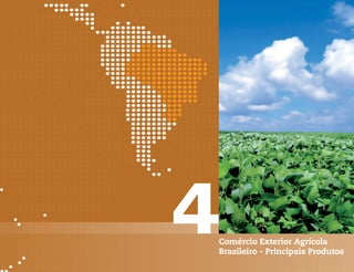 4
Comércio Exterior Agrícola
Brasileiro - Principais Produtos
 