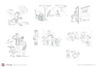 Concept • Illustration de quizz www.autourdelimage.com
 