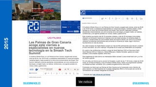 solucionafacil.es @solucionafacil
#SmashTechLPA
Organizado por:
Ayuntamiento
de Las Palmas
de Gran Canaria
smashtech SUMMI...