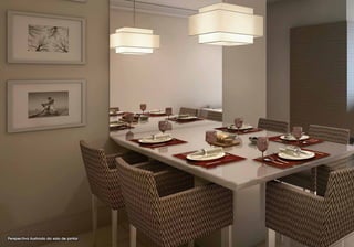 Planta padrão – 85,54 m²                                                       Planta opção – 85,54m²
                                 3 quartos com suíte                                                    2 quartos com suíte e sala ampliada
Ilustração artística da planta




                                                                       Ilustração artística da planta
                                                        colunas 1, 2                                                                colunas 1, 2
 