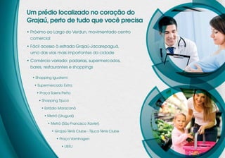 1- Espaço Gourmet com churrasqueira e forno de pizza
     22                                                                      1
                                                                                                 2- Copa
                                                      23                                          3- Sanitários
                                                  26                 3           2                4- Salão de Festas
21
                                        25                                                         5- Hall social
                    24
                                                                                                    6- Rampa de acesso ao subsolo
                                                                         4
     19                                                                                             7- Acesso Pedestre
20
                                                                                                    8- Portaria
          18             16
                                                                                                     9- Elevador
                    15
          17                       14         5                              6                       10- Acesso Garagem
                                                                                                      11- Garagem
                                                                                                      12- Escada
                                                            8                                         13- Elevador
                              12                                                 7
               13                                 9                                                   14- Jardim de Inverno
                                                                                                      15- Descanso de sauna
                                                                10                                    16- Sanitário Serviço
                                                                                                      17- Sauna
                                                                                                      18- Sanitário
                                             11                                                       19- Deck Coberto
                                                                                                      20- Piscina Infantil
                                                                                                      21- Deck Molhado
                                                                                                      22- Piscina com raia de 25m
                                                                                                      23- Deck
                                                                                                      24- Parque Infantil
                                                                                                      25- Academia
                                                           Ilustração artística da implantação       26- Sanitário
 