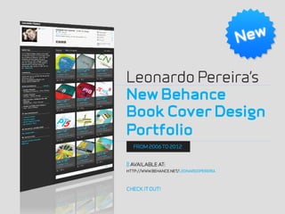 Leonardo Pereira's new Behance Book Cover Design Portfolio