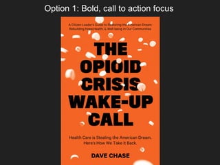 Option 1: Bold, call to action focus
 