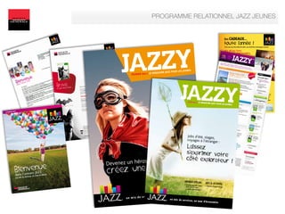 PROGRAMME RELATIONNEL JAZZ JEUNES

JAZZY

tion !
éez une associa
cr

 