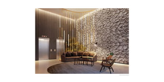 Perspectiva ilustrada do Hall Social
 