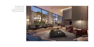 COM UM AMPLO ESPAÇO
INTEGRADO AO VERDE,
O SALÃO DE FESTAS É PERFEITO
PARA CELEBRAR ENCONTROS.
Perspectiva ilustrada do Salão de Festas
 