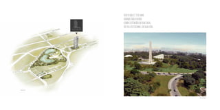 VIVERAQUIÉTERUMA
GRANDEÁREAVERDE
COMOEXTENSÃODASUACASA,
DOSEUCOTIDIANO,DASUAVIDA.
Parque Ibirapuera
Mapa ilustrado
 