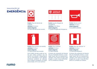 SINALIZAÇÃO DE
18
EMERGÊNCIA
ALARME DE
INCÊNDIO
CONHEÇA SEU
BRIGADISTA
PLACA: Placa de Alarme de
Incêndio
MEDIDAS: 25x40cm
NOME ARQUIVO:
70_Placa-de-Alarme-de-Incendio
PLACA: Quadro Brigada de
Emergência
MEDIDAS: 100x120cm
NOME ARQUIVO:
71_Quadro-Brigada-de-Emergencia
PLACA: Alarme sonoro
MEDIDAS: 15x15cm
NOME ARQUIVO:
72_ALARME_SONORO
Este modelo de placa pode ser usa-
da para indicar qualquer tipo de
extintor de incêndio, independente
de sua capacidade ou dos agentes
extintores, podendo ser aplicada
para modelos carregados com água
pressurizada, CO² ou pó químico.
PLACA: Placa Extintor de Incêndio
MEDIDAS: 15x15cm
NOME ARQUIVO:
73_Placa-Extintor-de-Incendio
PLACA: Placa Hidrante
MEDIDAS: 15x15cm
NOME ARQUIVO:
74_Placa-Hidrante
As placas de sinalização de hidrante
tem por finalidade sinalizar a locali-
zação deste tipo de equipamento,
utilizado como fonte de água pela
brigada ou pelo Corpo de Bombei-
ros no combate ao incêndio.
As placas de sinalização de hidrante
tem por finalidade sinalizar a locali-
zação deste tipo de equipamento,
utilizado como fonte de água pela
brigada de ou pelo Corpo de Bom-
beiros no combate ao incêndio.
PLACA: Placa de Hidrante “H”
MEDIDAS: 15x15cm
NOME ARQUIVO:
75_Placa-de-Hidrante-H
HIDRANTE
 