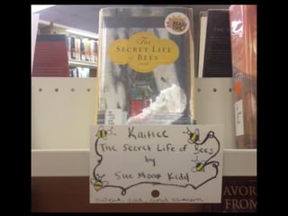 Staff & Patron Book Display