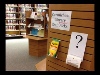 Staff & Patron Book Display