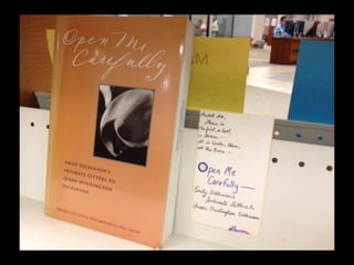 Staff & Patron Book Display