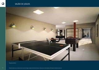 SALÃO DE JOGOS

Perspectiva Artística

34

O Book do Corretor é para uso exclusivo da área comercial. As imagens utilizadas são meramente ilustrativas. A Cipasa reserva o direito de alterar as informações do material sem prévio aviso.

 