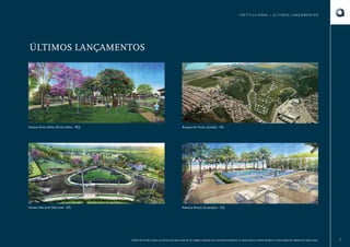 INSTITUCIONAL • ÚLTIMOS LANÇAMENTOS

ÚLTIMOS LANÇAMENTOS

Verana Porto Velho (Porto Velho - RO)

Bosque do Horto (Jundiaí - SP)

Verana São José (São José - SP)

Reserva Amary (Guarapari - ES)

O Book do Corretor é para uso exclusivo da área comercial. As imagens utilizadas são meramente ilustrativas. A Cipasa reserva o direito de alterar as informações do material sem prévio aviso.

5

 