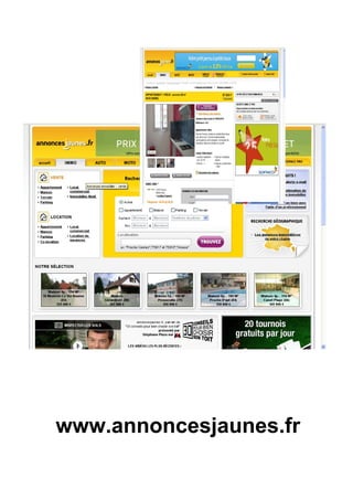 www.annoncesjaunes.fr
 