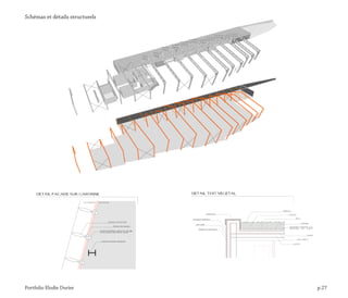 Portfolio Elodie Durier p.27
Schémas et détails structurels
 